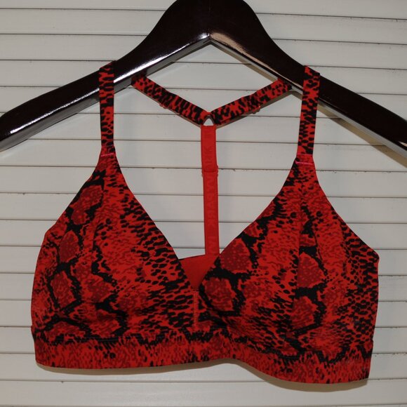 Adidas X Ivy Park Other - Adidas x IVY PARK Allover Print Triangle Bra 2.0 in Red/Black